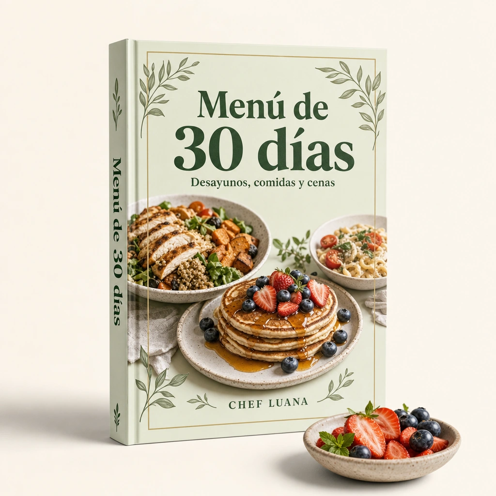 Guía en español: Menú de 30 días